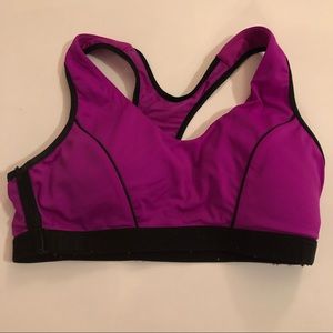 Purple, sports bra. Medium. Marika
